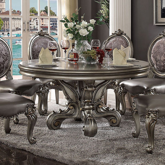 Versailles Dining Table in Antique Platinum