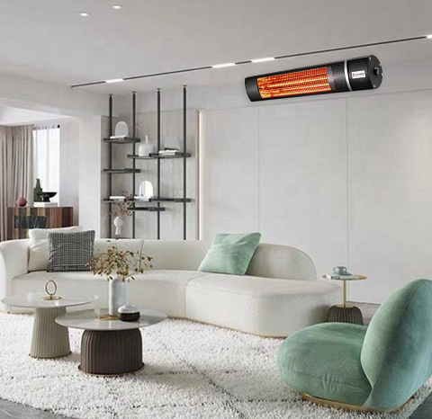 Wall-Mounted Heater Electric Infrared Indoor/Outdoor