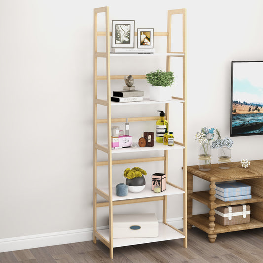 Solid Bamboo Wood Oxd Ladder