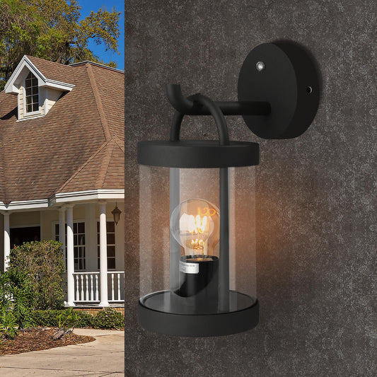 Outdoor Wall Light Outdoor Lantern E26 Base with Sensor