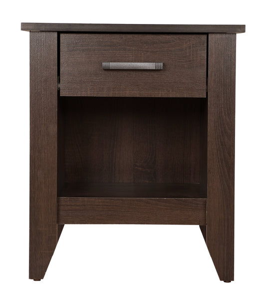 Lennox 1-Drawer Nightstand (24 in. H x 18 in. W x 21 in. D) -Final Clearance
