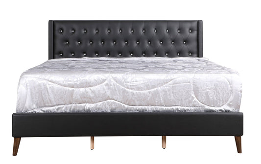 Bergen King Tufted Panel Bed - Final Clearanc