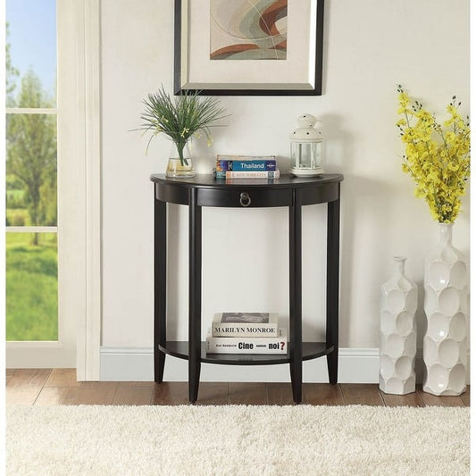 Justino II Console Table in Black