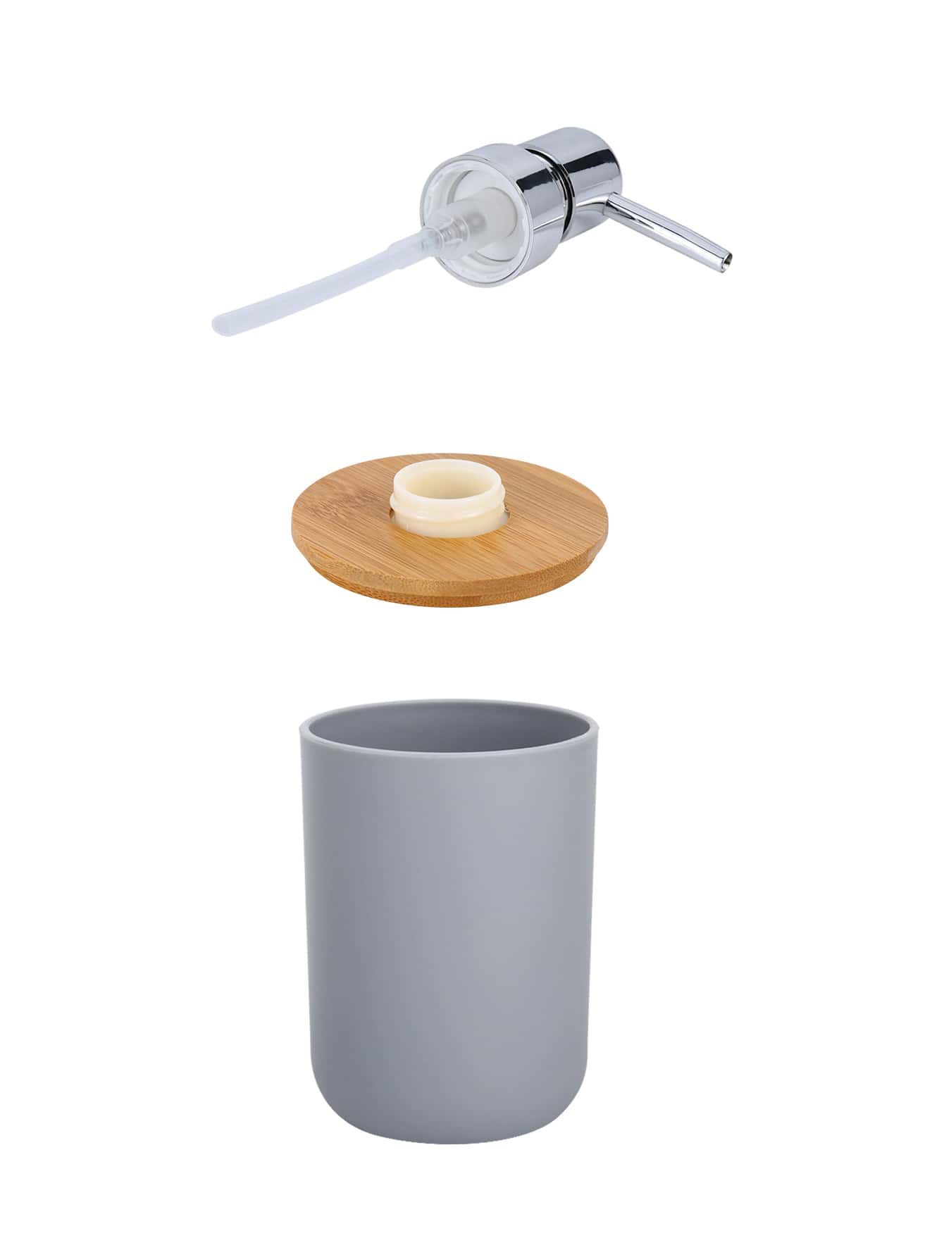 4pcs Lotion Dispenser Soap Dish Holder Gargle Cup Set