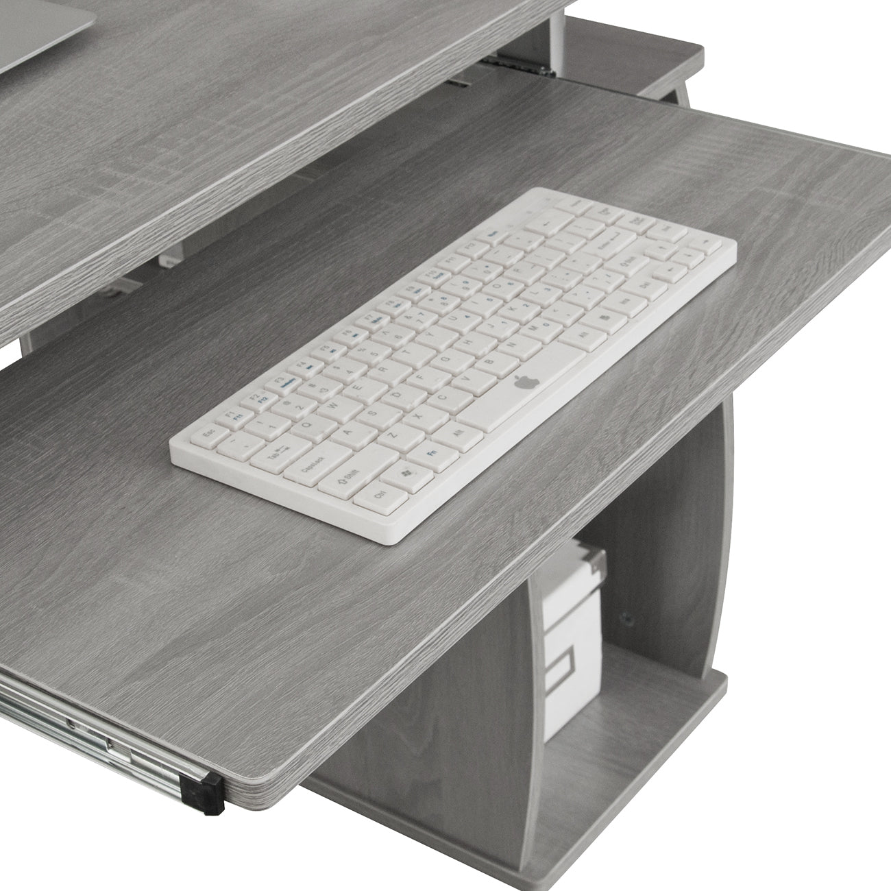 Complete Computer Workstation Desk, Grey