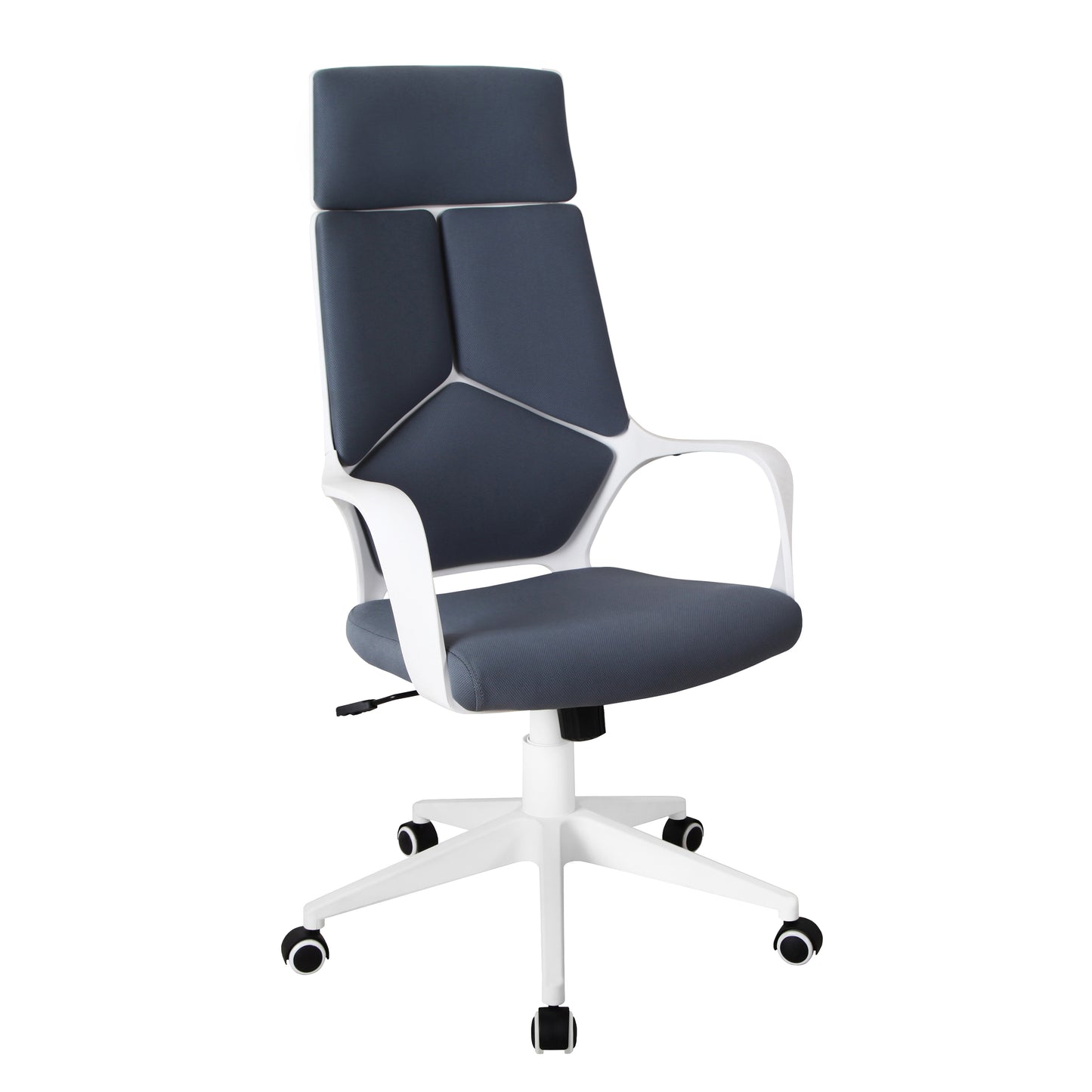 Modern Studio Office Chair, Grey/White