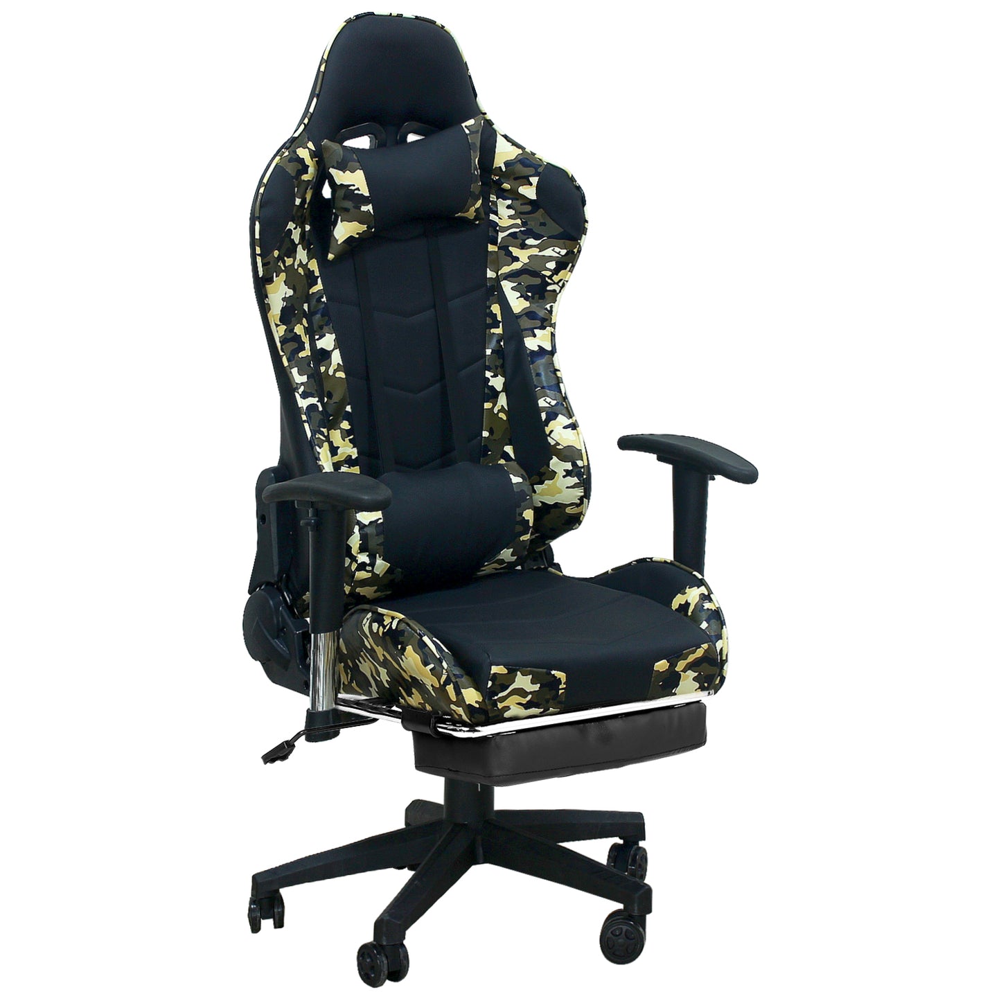 Labradores Computer Office/Game Chair High Back PU Leather with Footrest and Lumbar Cushion and Headrest