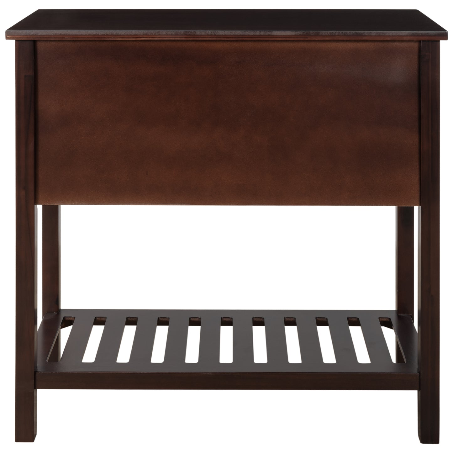 Cambridge Series Buffet Sideboard Console Table with Bottom Shelf (Espresso)