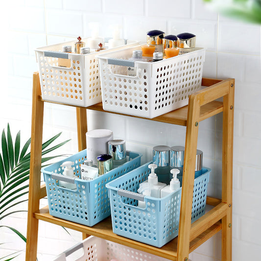 Plastic Bathroom Storage Basket