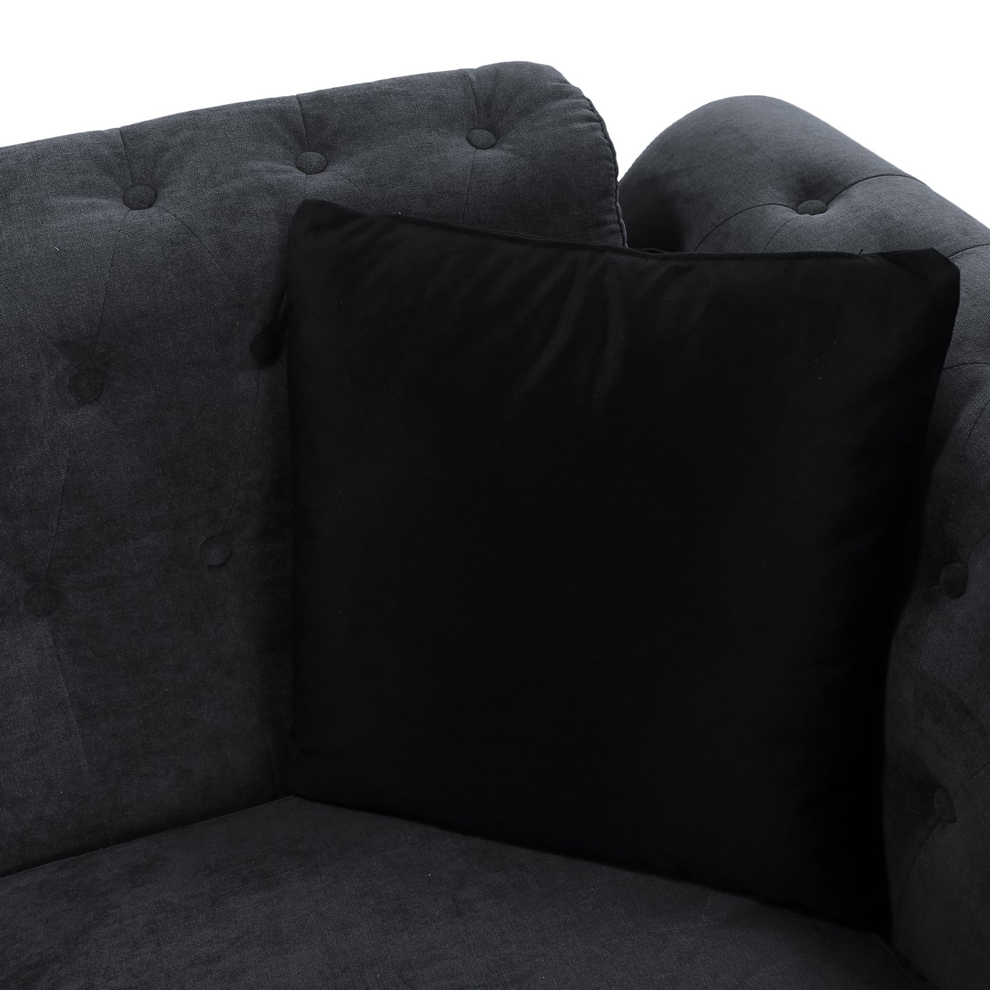 Sofa with 2 pillows
