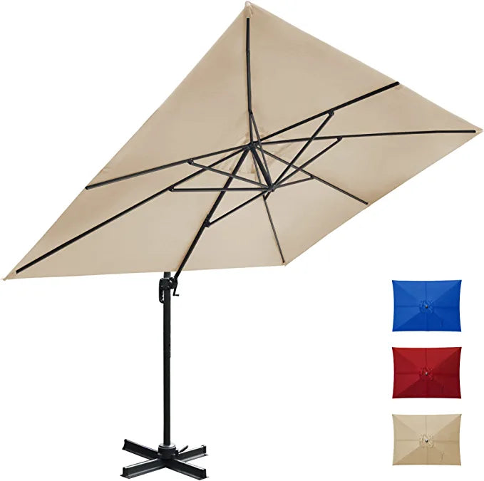 Rectangular Offset Patio Umbrella Cantilever
